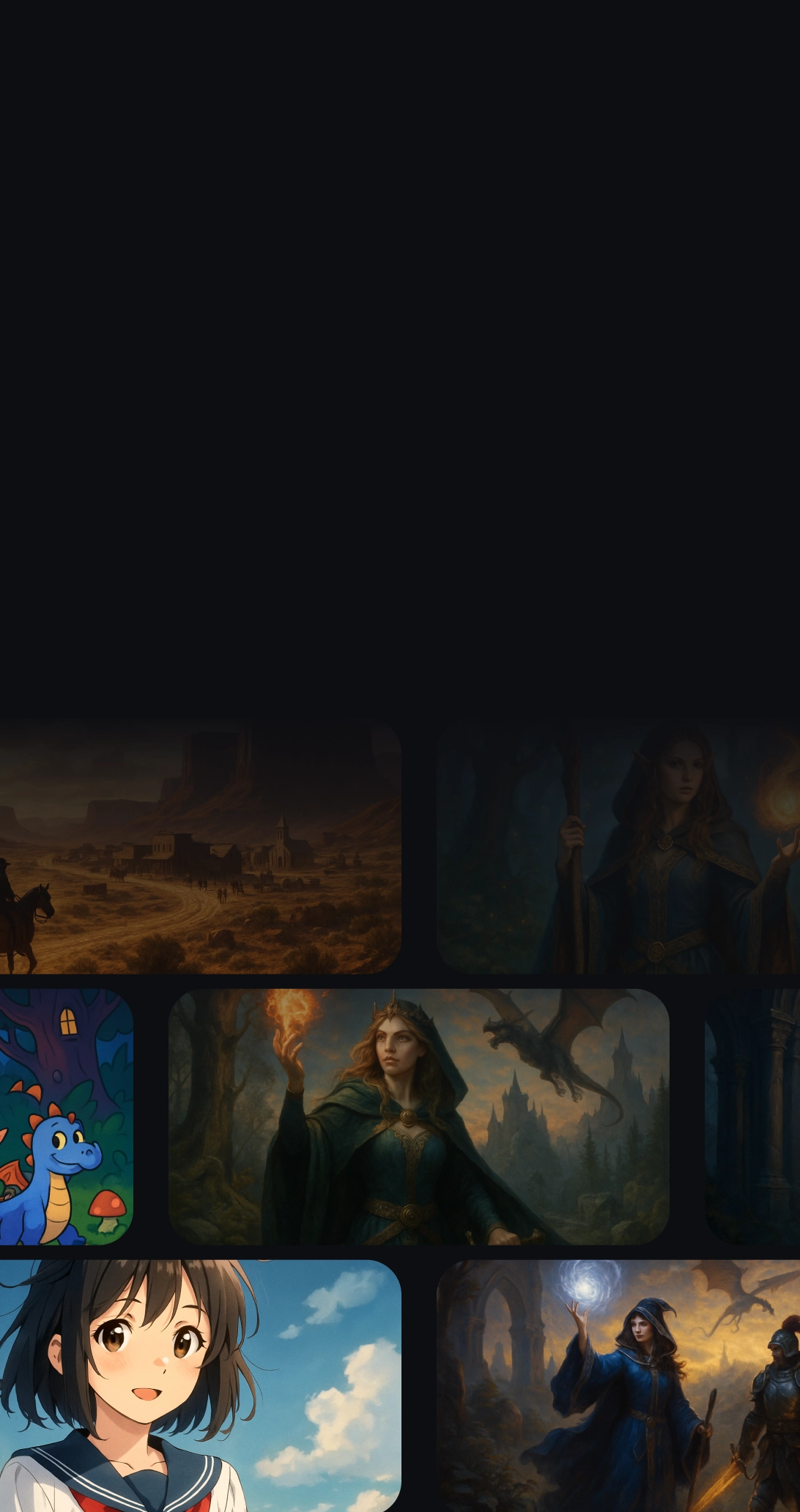 Chroma Studio AI CTA Background Mobile