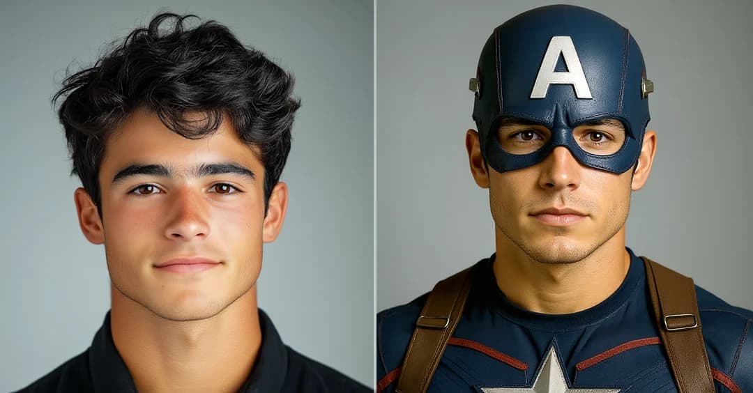 AI Captain America Transformation