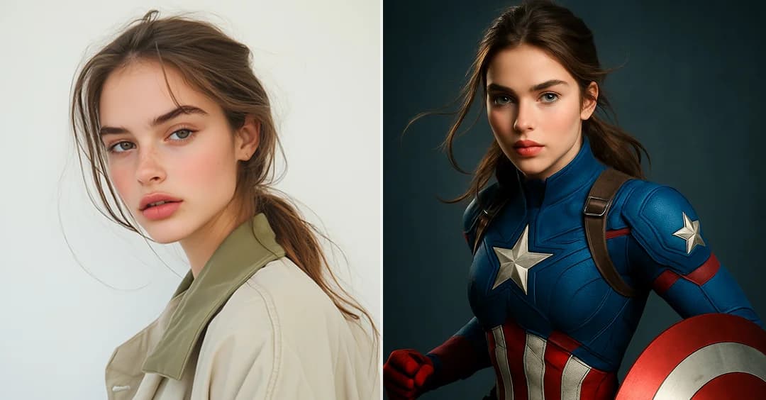 Transform Into Captain America