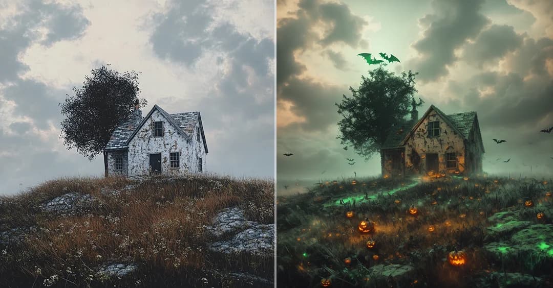 Add a Halloween Filter To Photo
