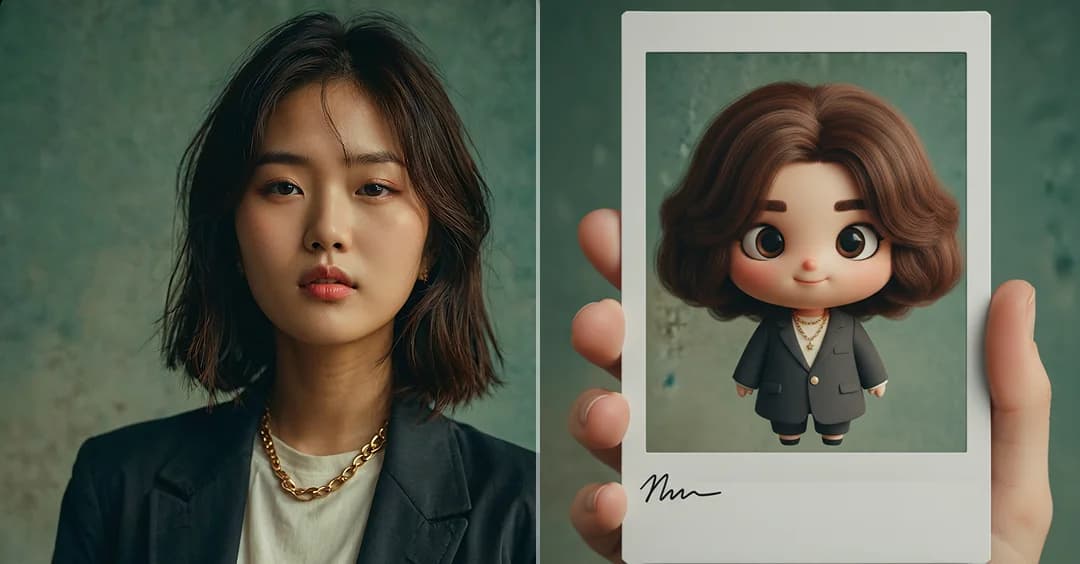 AI Polaroid Effect