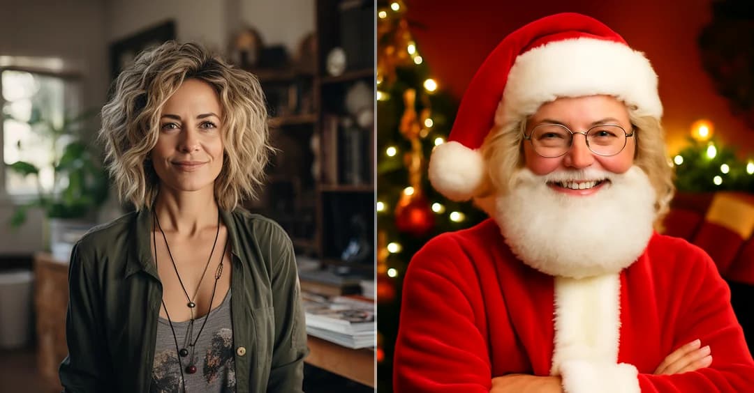 Free AI Santa Transformation