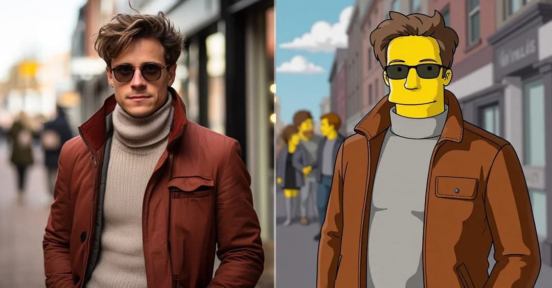 AI Simpsons Character Generator