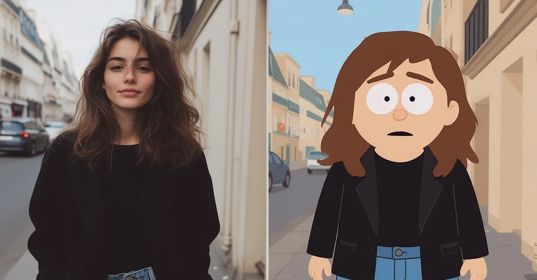 Turn into a South Park Character