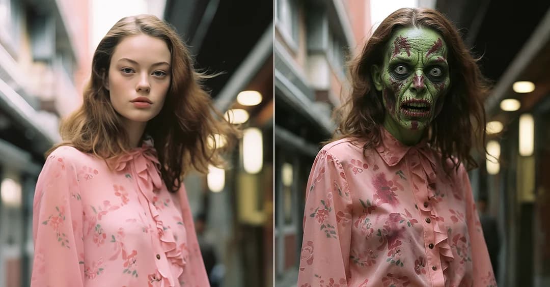 Add a Zombie Filter to Photo