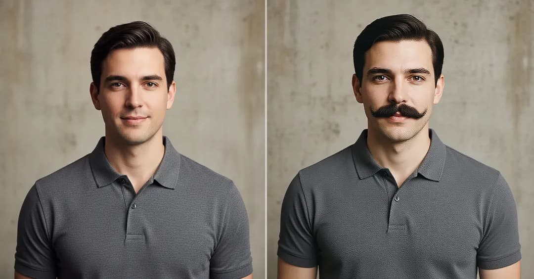 Add Mustache to Photo