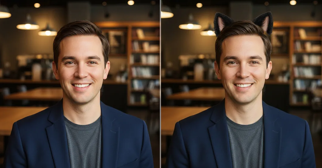 Free AI Cat Ears Filter