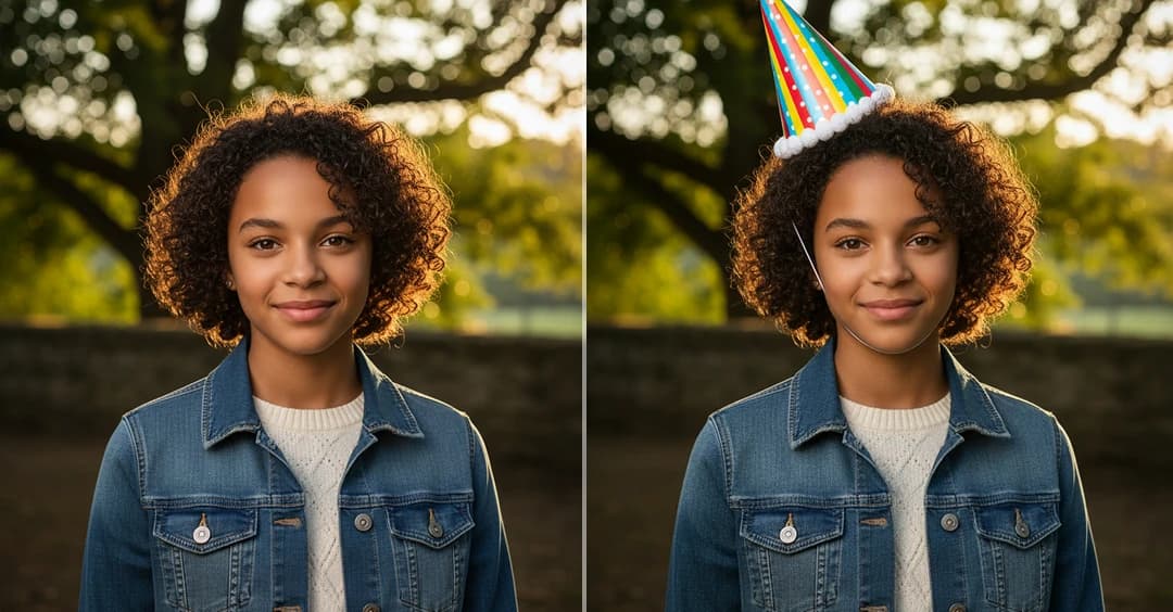 Add Birthday Hat to Your Photos