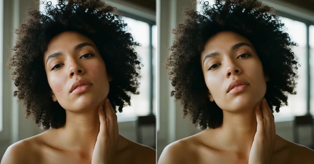 Remove Blemishes From Photo filter