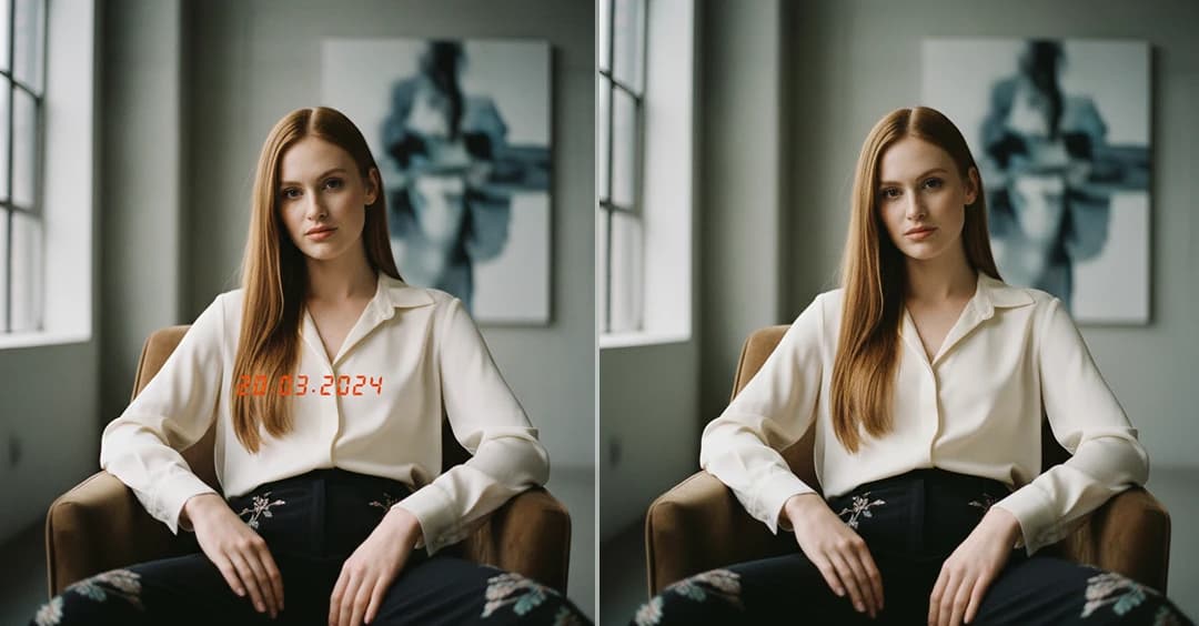 Remove Date Stamp From Photo