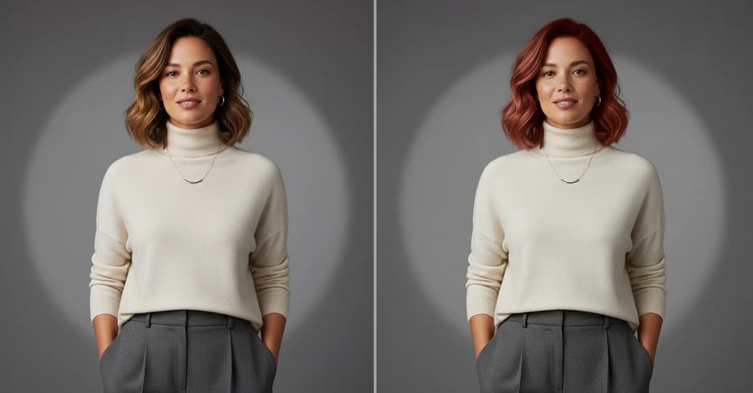 AI Auburn Hair Filter