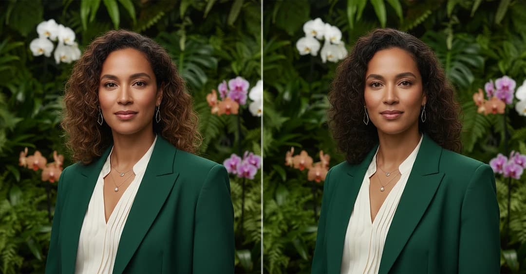 Dark Brown Hair Color Filter