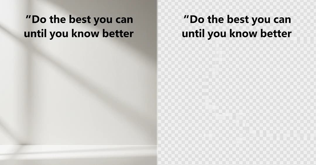 Remove Background From Text Image