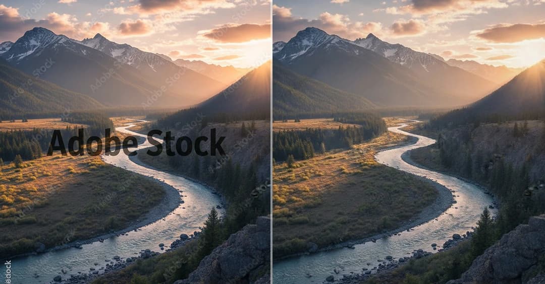 Remove Watermark from Adobe Stock images
