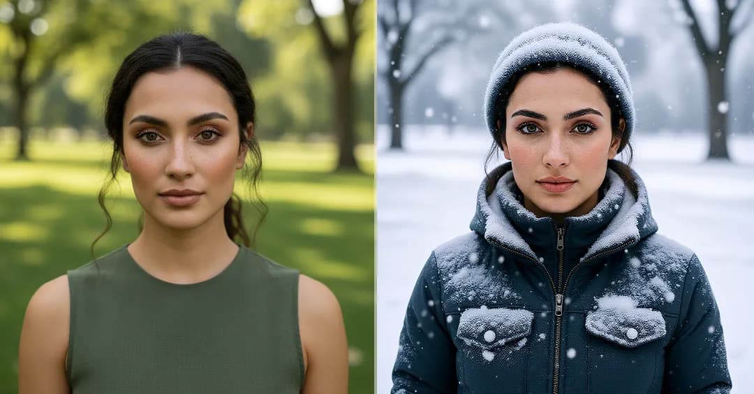 Add Snow to Photo