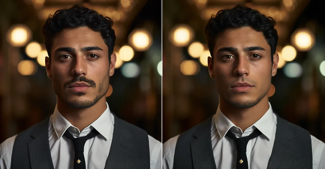 Mustache Removal