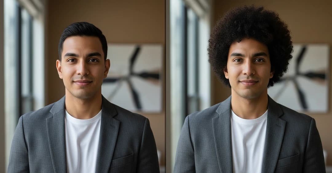 AI Afro Hair Filter