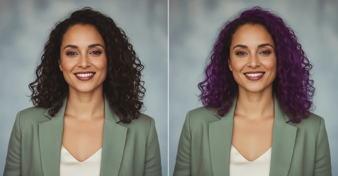 Purple Hair